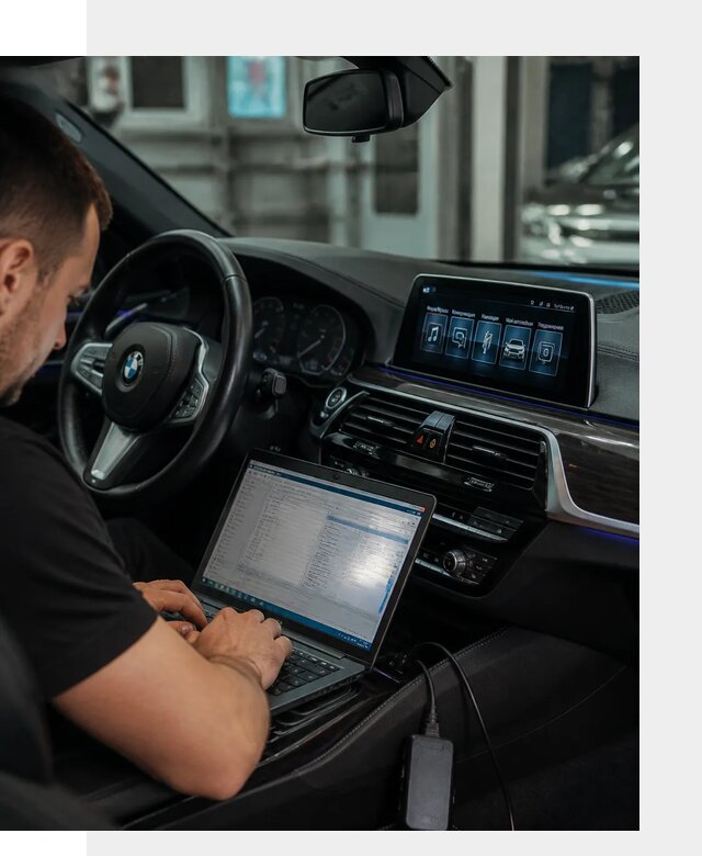 Русификация мультимедиа BMW для авто под ключ в Черногорске