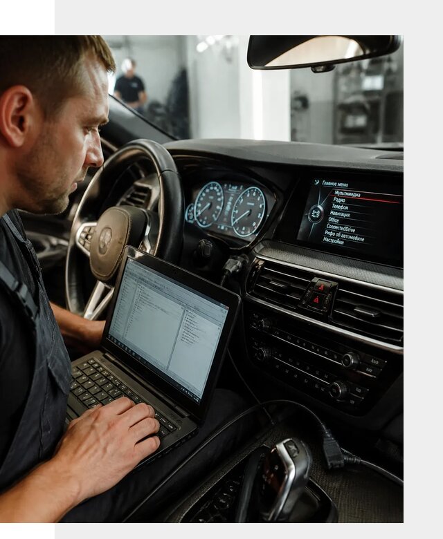 Русификация приборной панели BMW для авто в Черногорске от компании