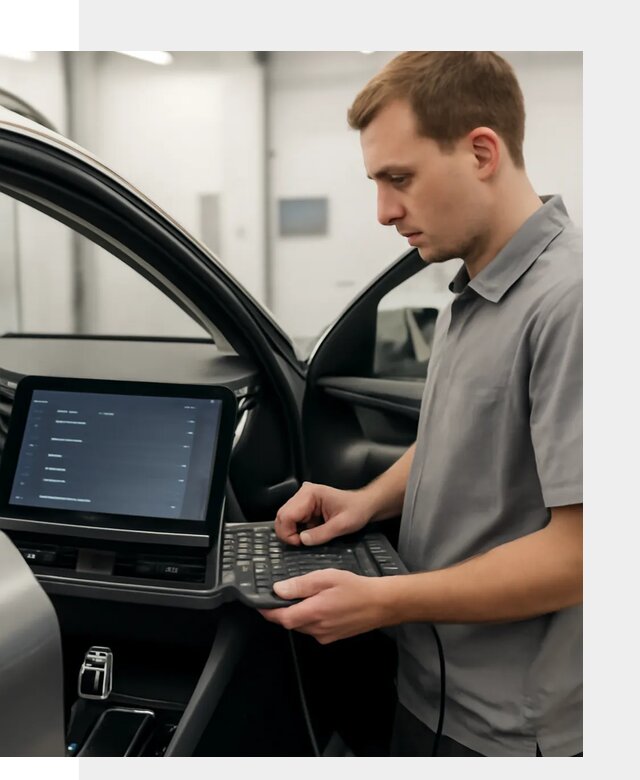 Русификация мультимедиа автомобилей Lynk Co в Черногорске