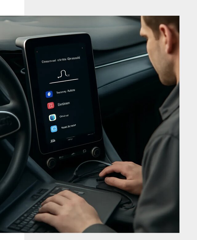 Установка приложений Lynk Co на автомобиль в Черногорске