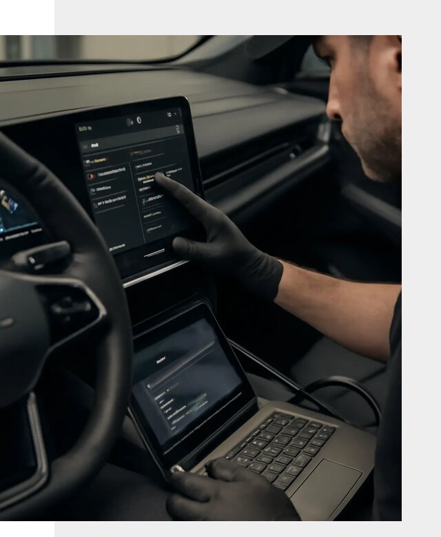 Русификация приборной панели Rising автомобиля в Черногорске