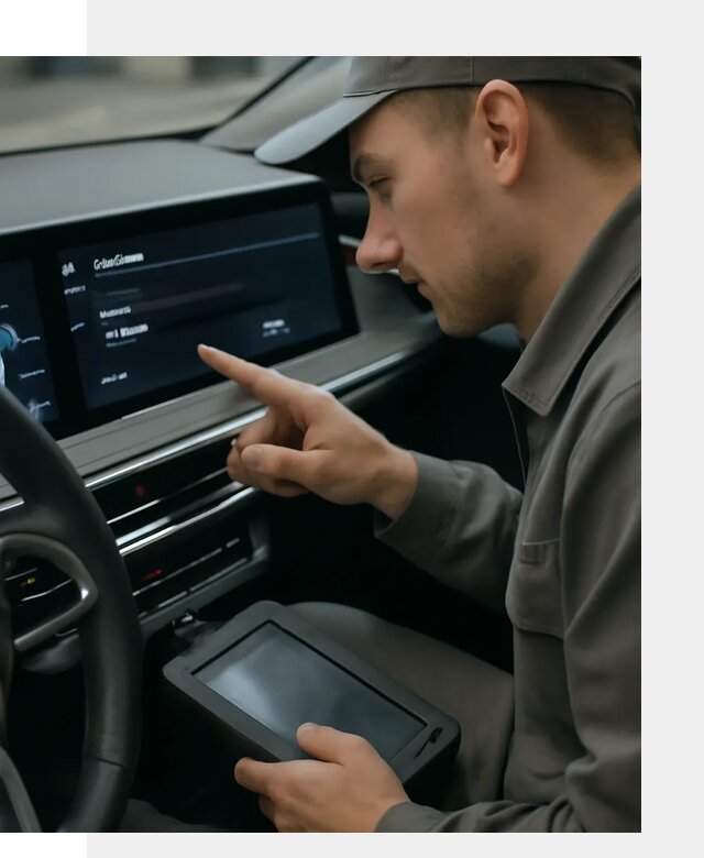 Русификация приборной панели автомобиля Voyah в Черногорске