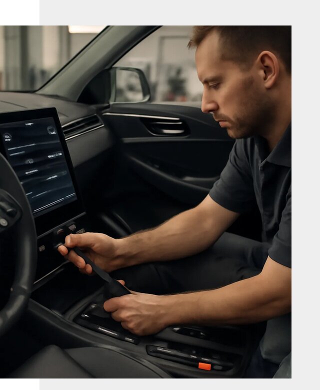 Восстановление автомобиля после русификации в Черногорске