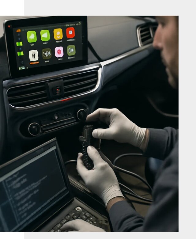 Активация Apple CarPlay в Черногорске для штатной мультимедиа