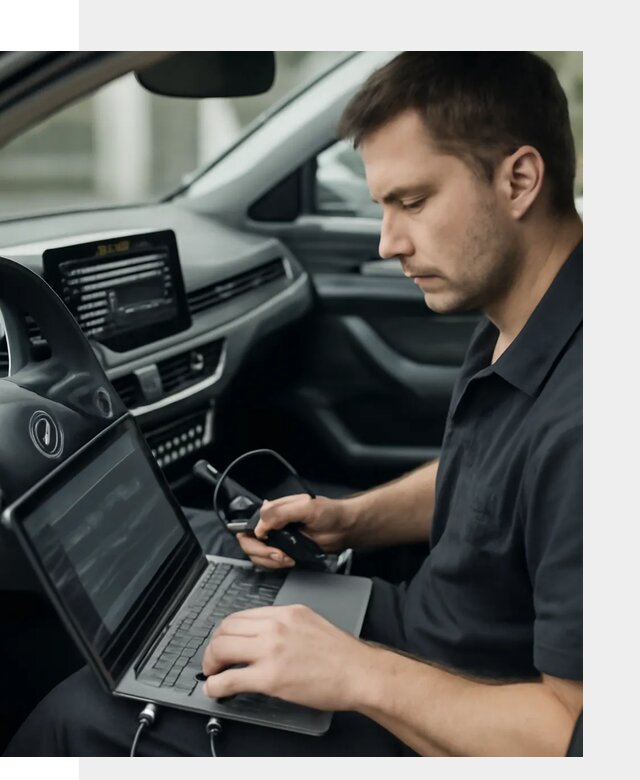 Настройка телематики автомобиля под ключ для авто в Черногорске