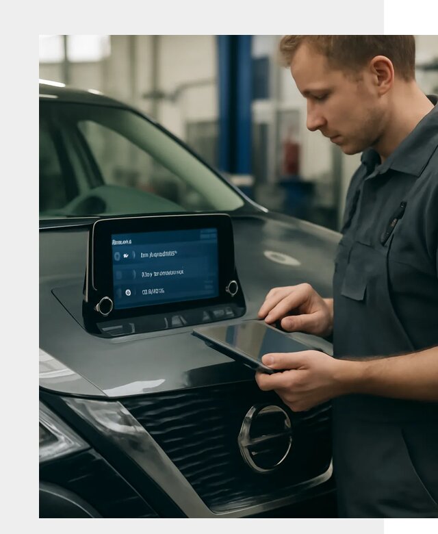 Русификация мультимедиа Nissan в Черногорске от 6635 р. | ФастМобиль-Чрн