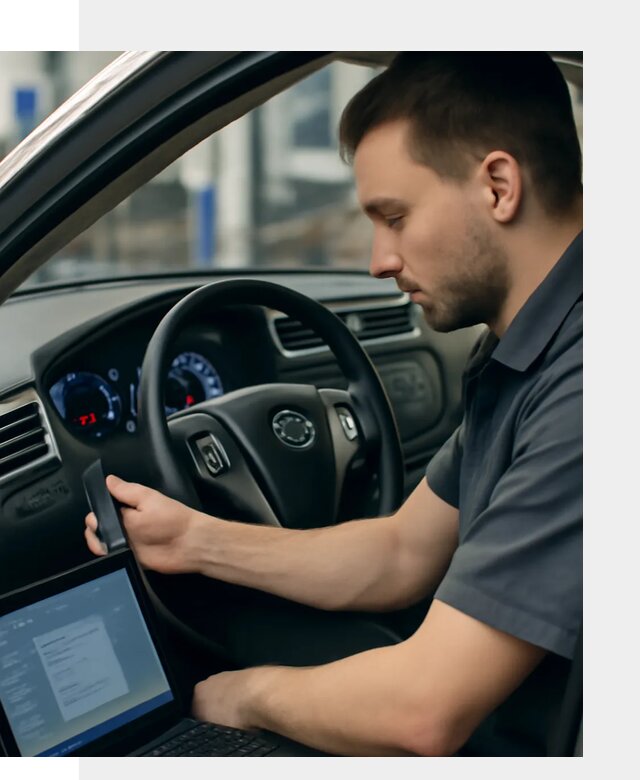 Русификация приборной панели Nissan для авто в Черногорске